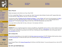 Tablet Screenshot of barry.warsaw.us